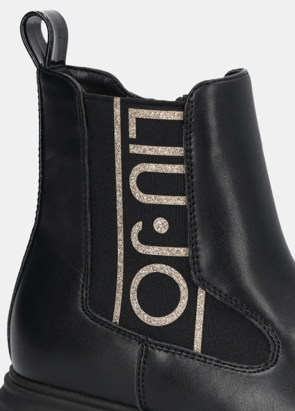 Liu Jo Bottines avec maxi logo glittéré|Enfant Chaussures|Chaussures