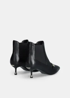 Liu Jo Bottines en cuir à talon bas|Femme Bottes Et Bottines