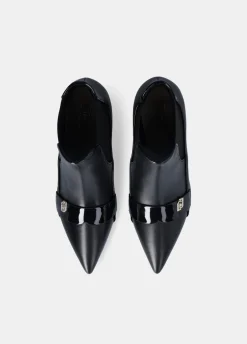 Liu Jo Bottines en cuir à talon bas|Femme Bottes Et Bottines