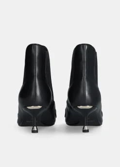 Liu Jo Bottines en cuir à talon bas|Femme Bottes Et Bottines