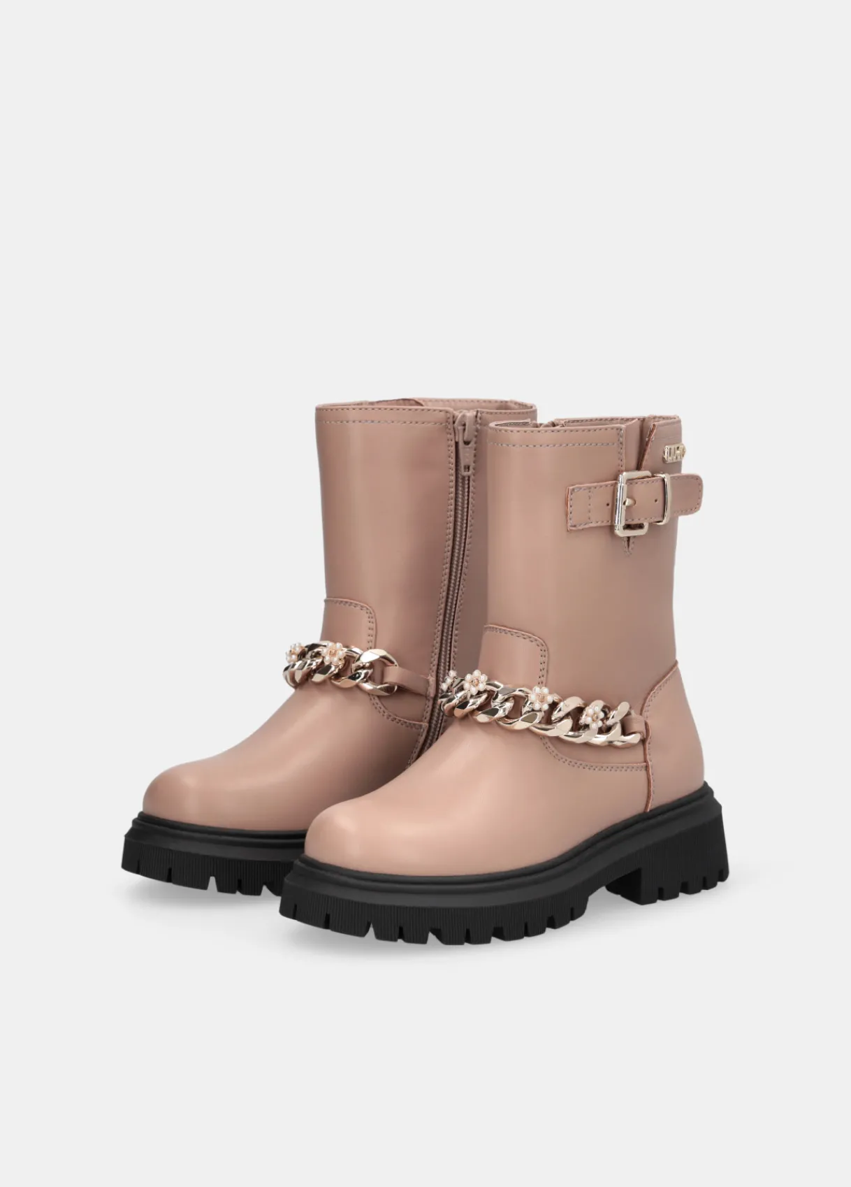 Liu Jo Bottines motardes avec chaîne bijou|Enfant Chaussures|Chaussures