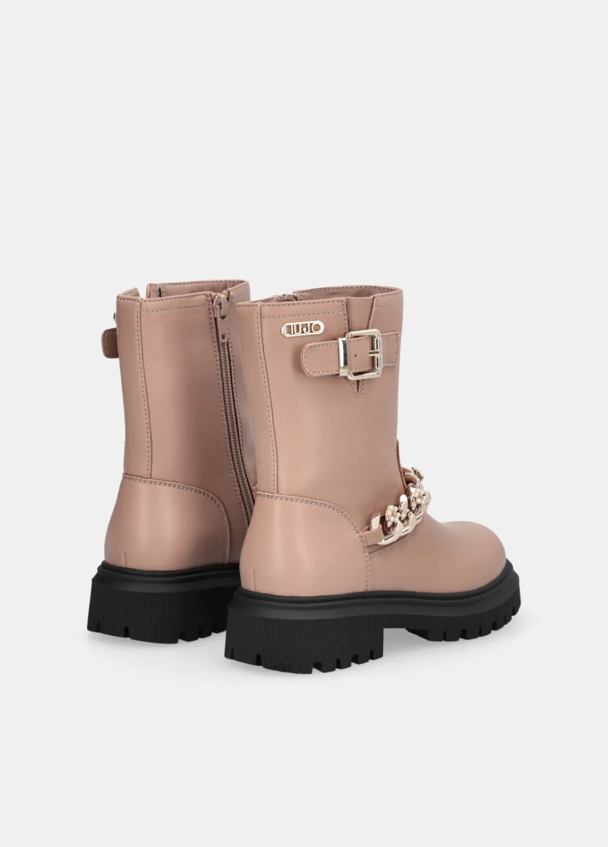 Liu Jo Bottines motardes avec chaîne bijou|Enfant Chaussures|Chaussures
