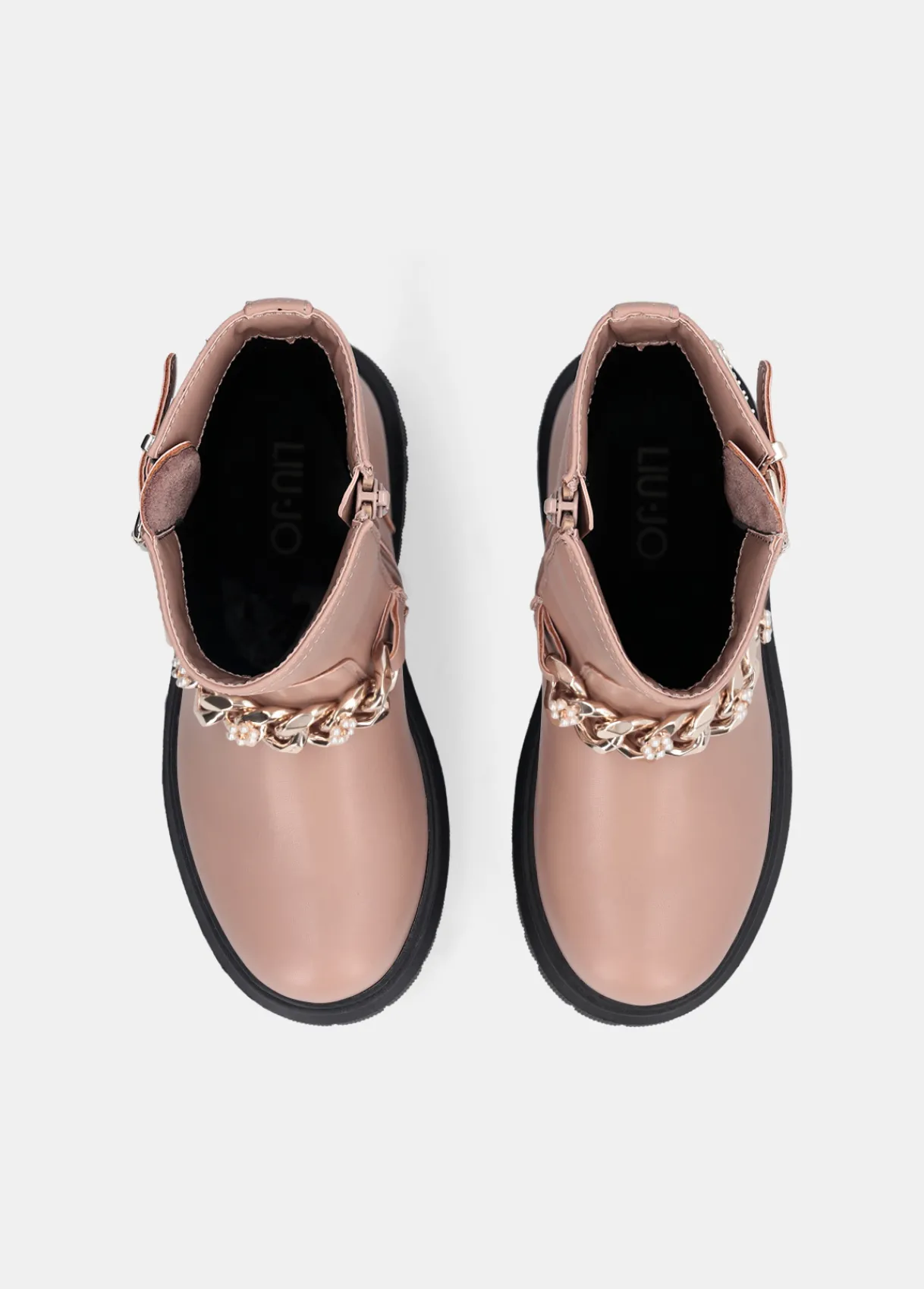Liu Jo Bottines motardes avec chaîne bijou|Enfant Chaussures|Chaussures