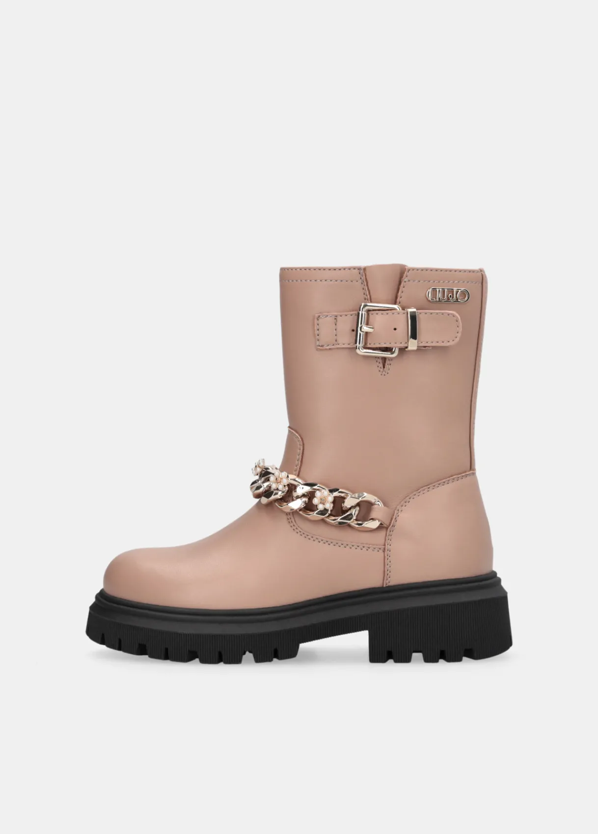 Liu Jo Bottines motardes avec chaîne bijou|Enfant Chaussures|Chaussures