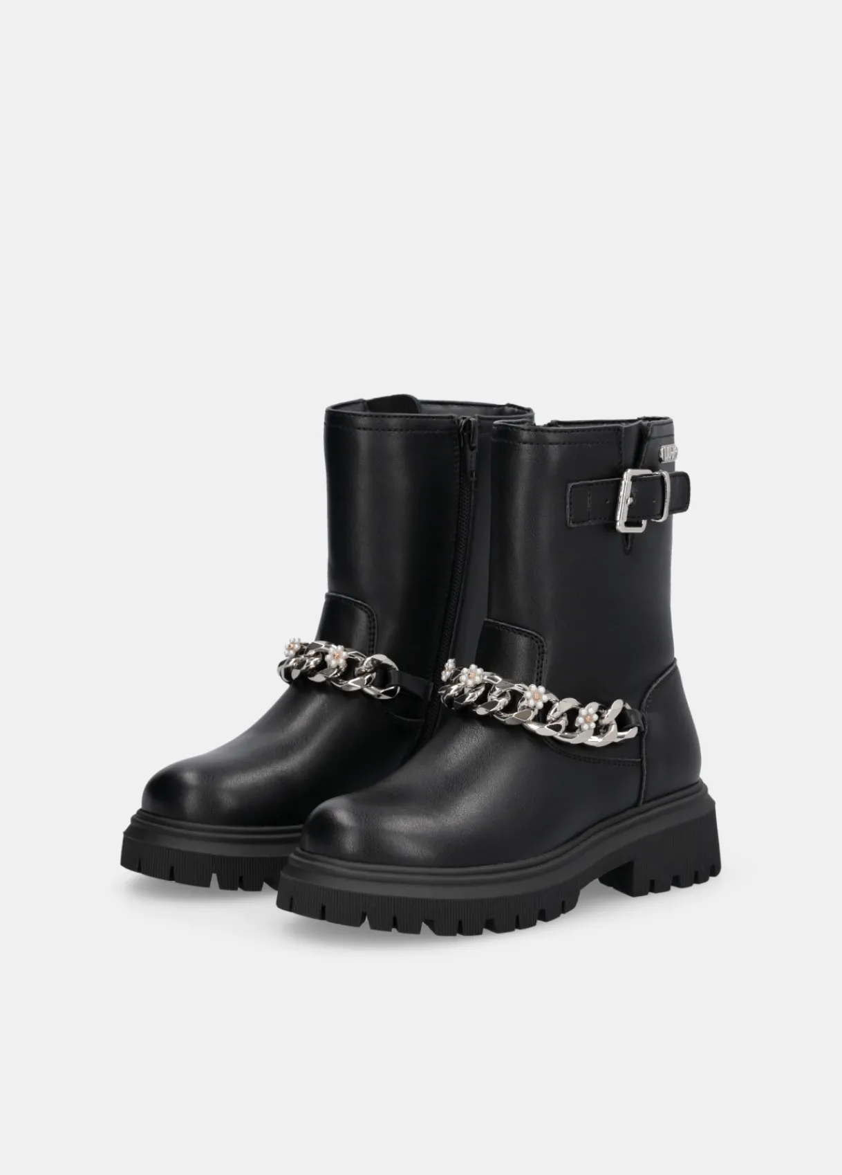 Liu Jo Bottines motardes avec chaîne bijou|Enfant Chaussures|Chaussures