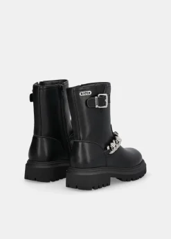 Liu Jo Bottines motardes avec chaîne bijou|Enfant Chaussures|Chaussures