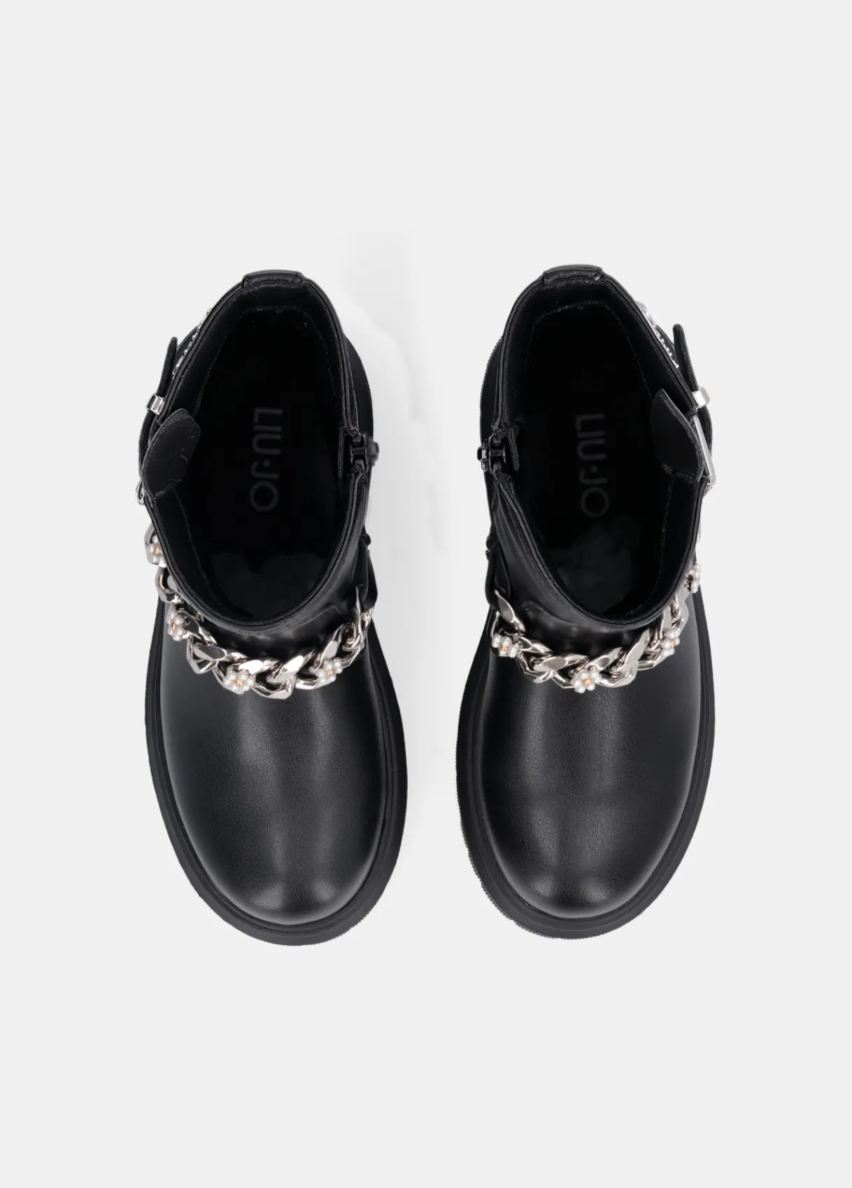 Liu Jo Bottines motardes avec chaîne bijou|Enfant Chaussures|Chaussures