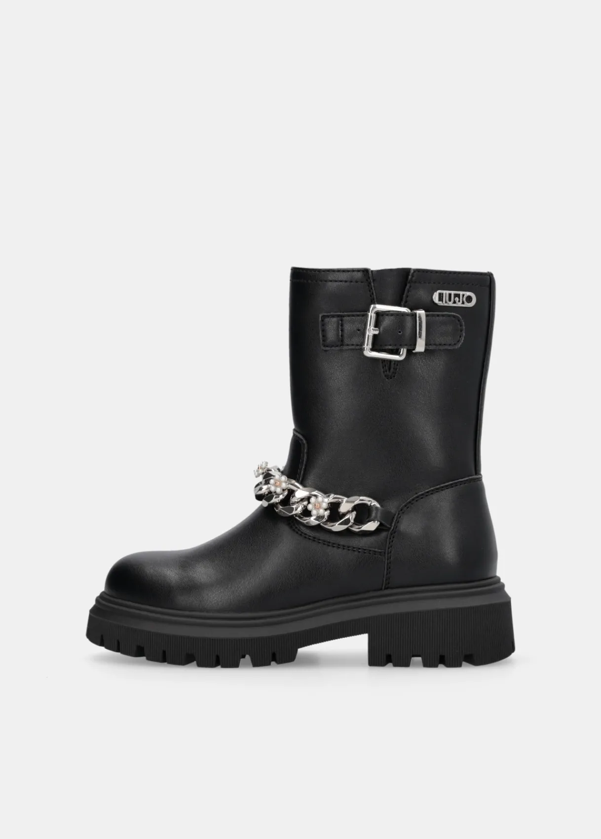 Liu Jo Bottines motardes avec chaîne bijou|Enfant Chaussures|Chaussures