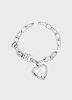 Liu Jo Bracelet avec charm en cœur|Femme Jewelry