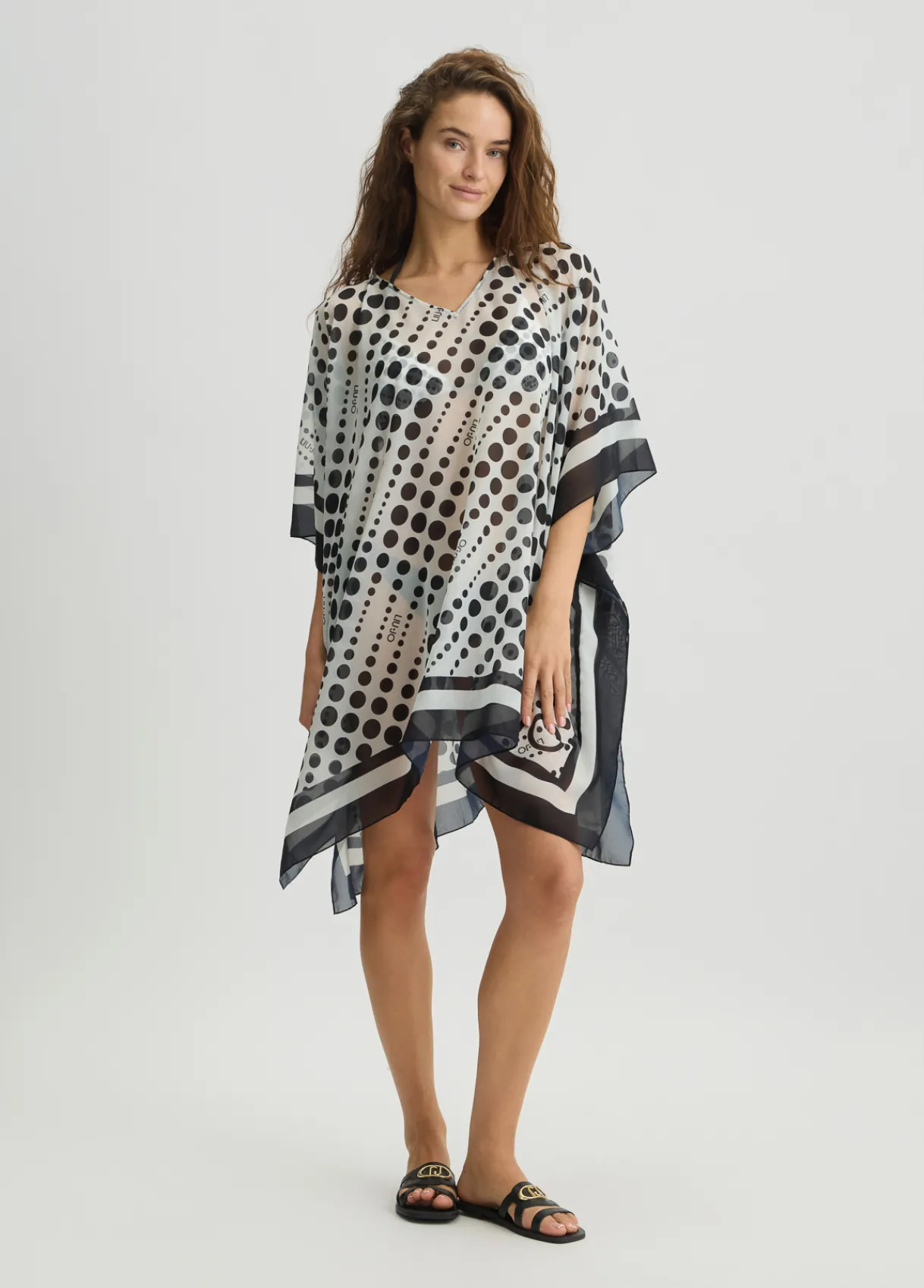 Liu Jo Caftan avec imprimé à pois|Femme Mode Plage