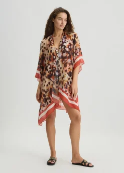 Liu Jo Caftan avec imprimé animalier|Femme Mode Plage