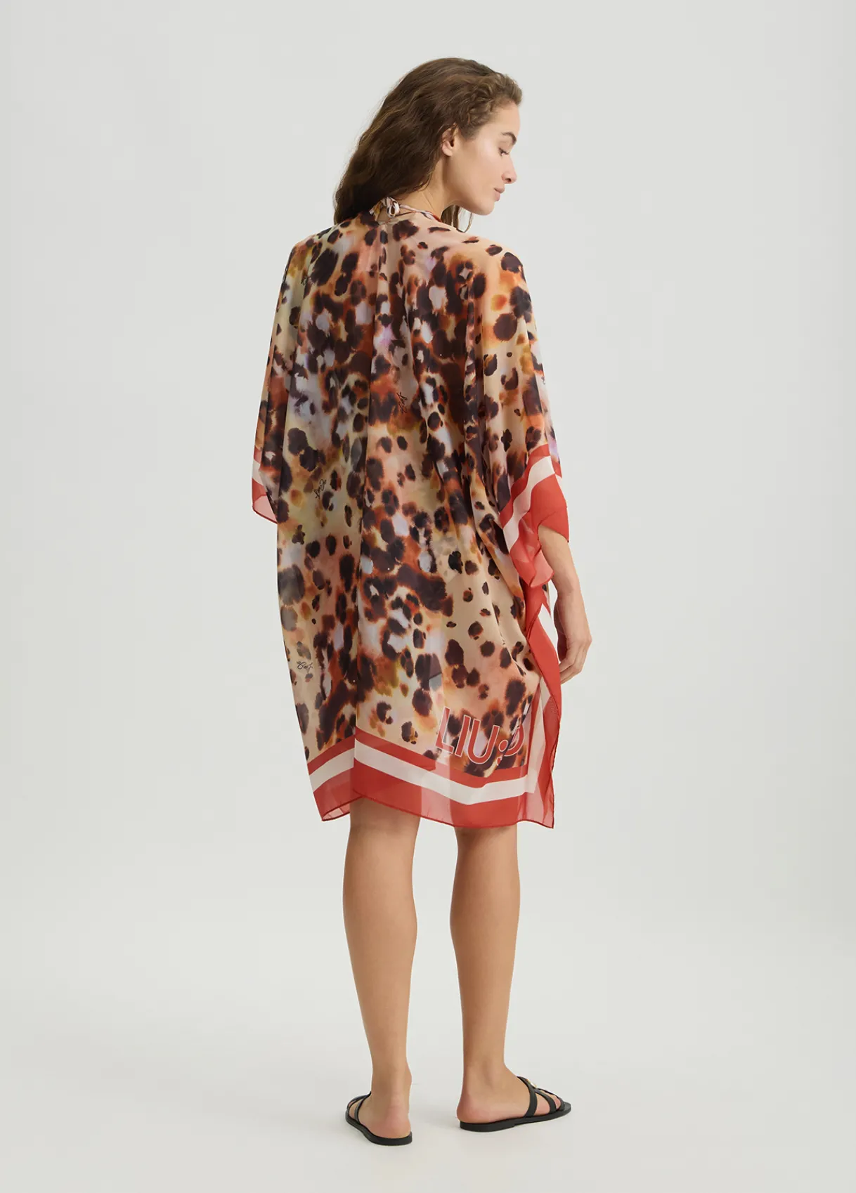 Liu Jo Caftan avec imprimé animalier|Femme Mode Plage