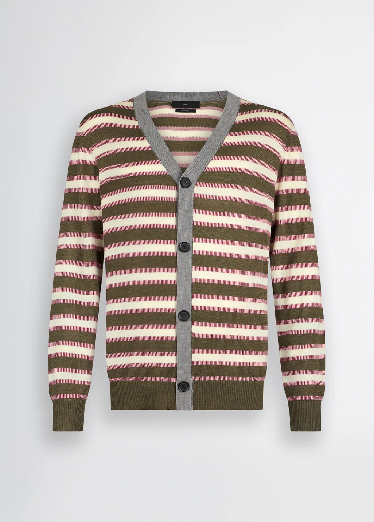 Liu Jo Cardigan à rayures en laine|Homme Pulls Et Sweaters