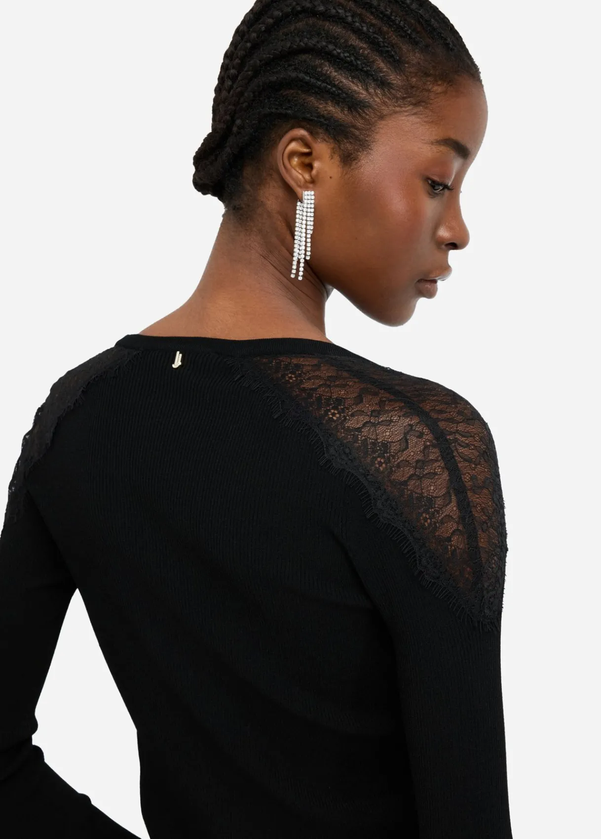 Liu Jo Cardigan avec dentelle|Femme Mailles