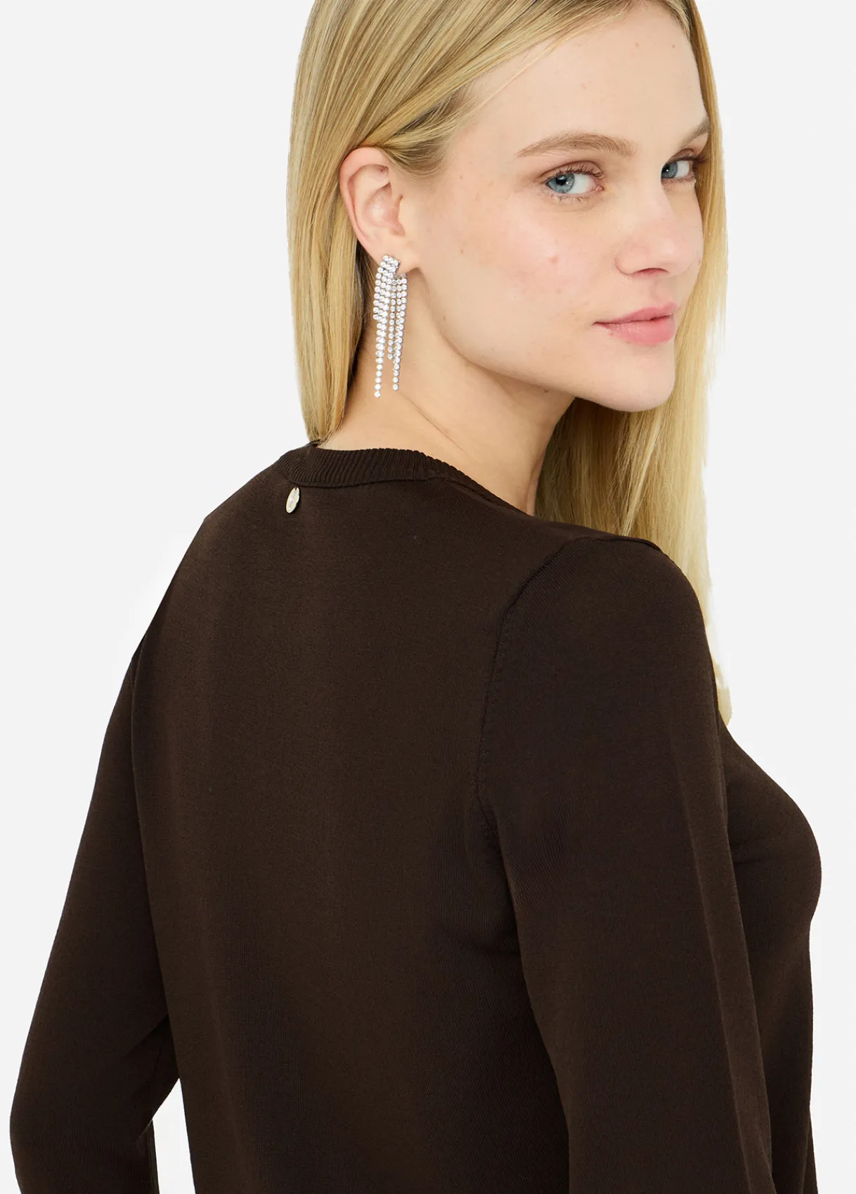 Liu Jo Cardigan avec détails en dentelle|Femme Mailles