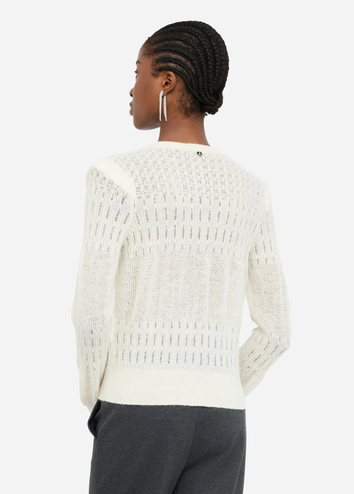 Liu Jo Cardigan en laine et alpaga|Femme Mailles