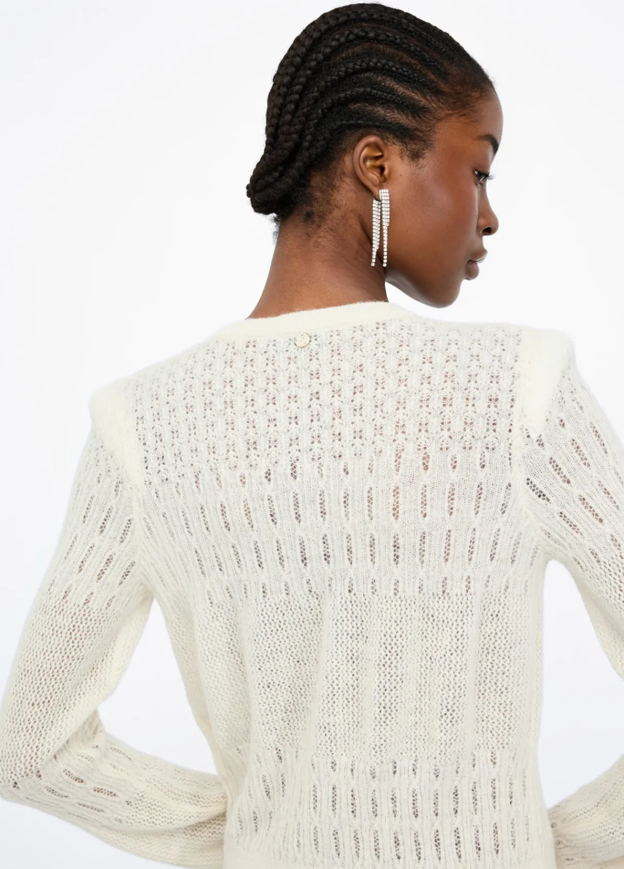 Liu Jo Cardigan en laine et alpaga|Femme Mailles