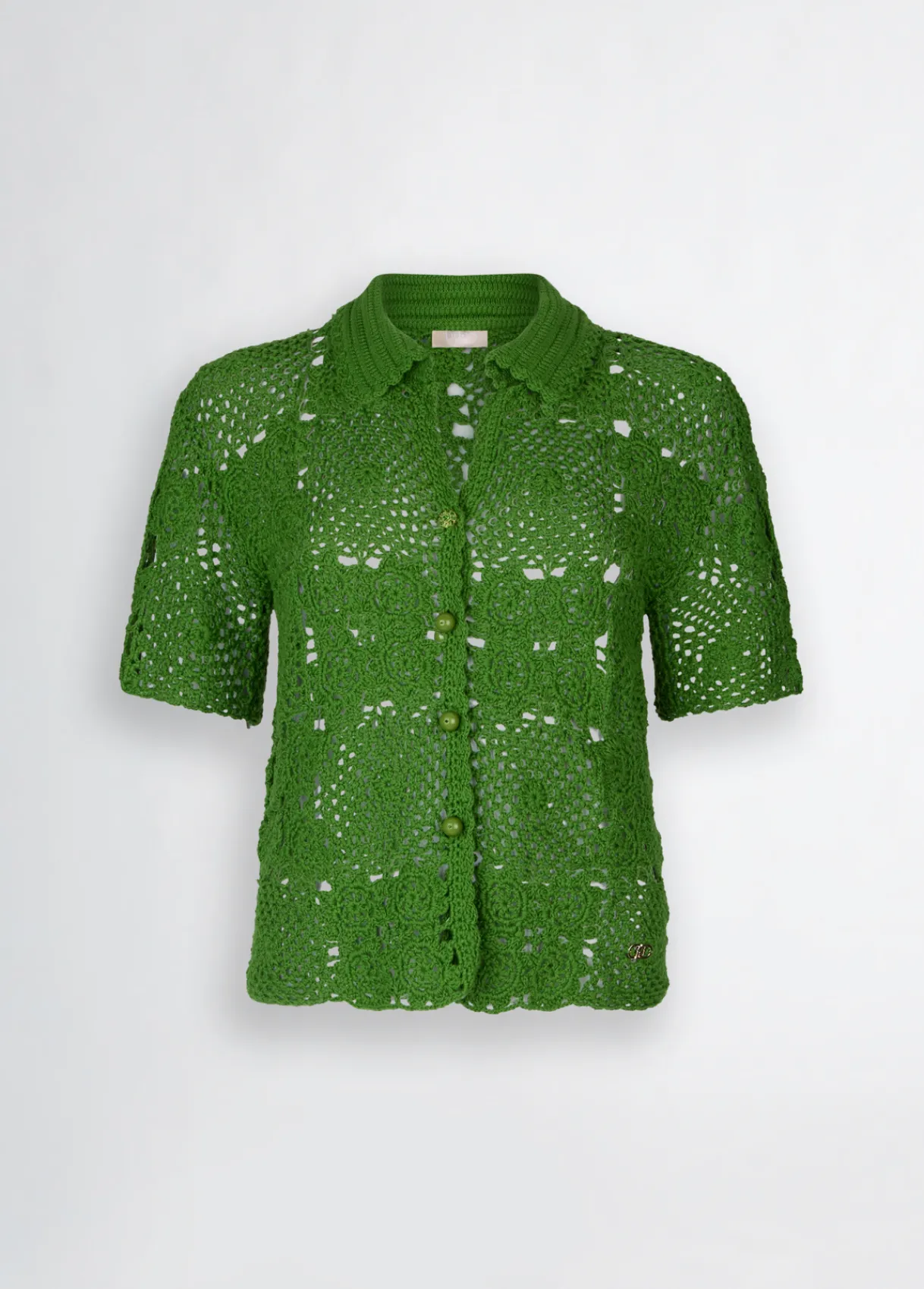 Liu Jo Cardigan en maille crochet|Femme Mailles