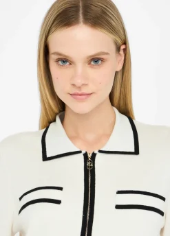 Liu Jo Cardigan long avec zip|Femme Vêtements De Sport|Mailles