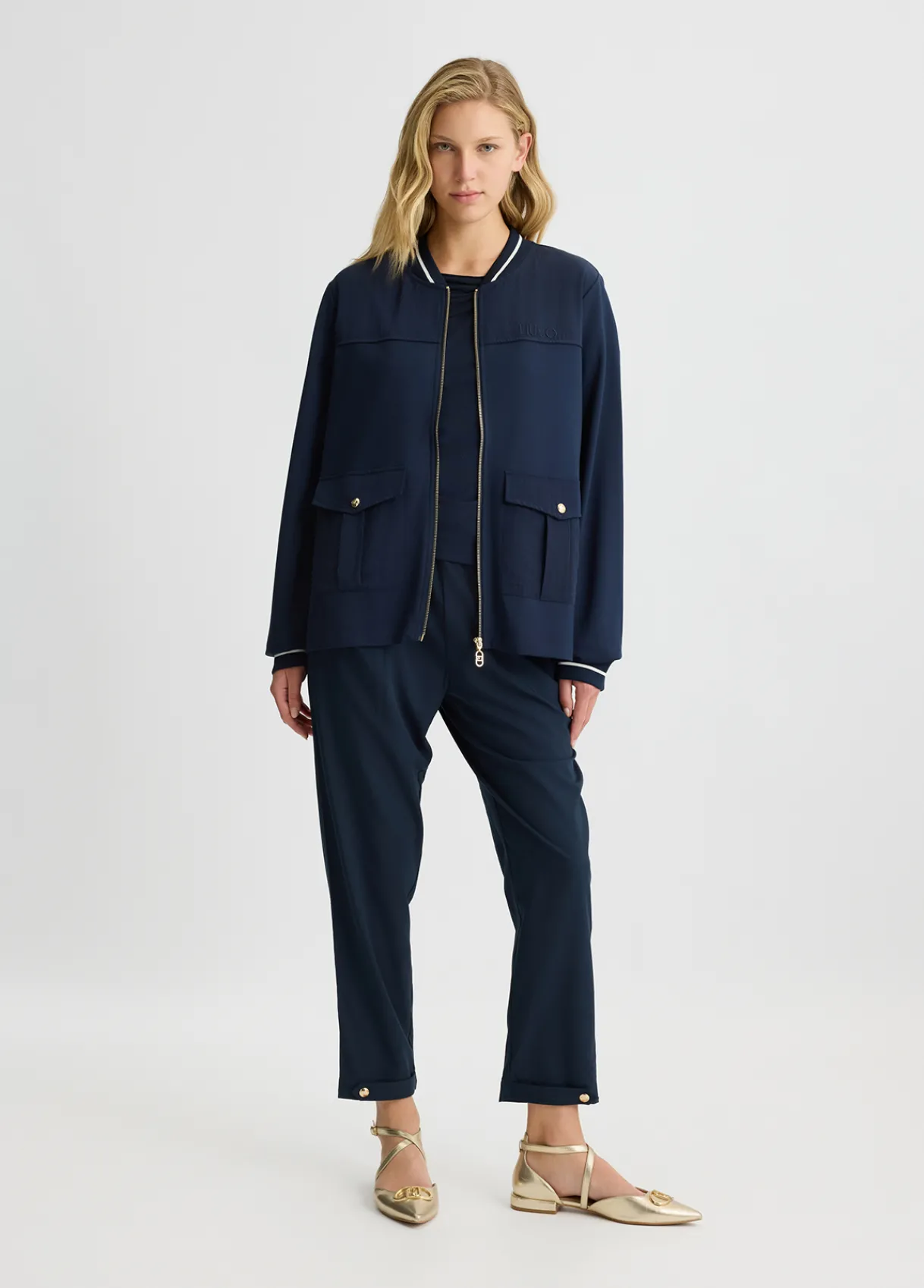 Liu Jo Cardigan zippé|Femme Sweat-Shirts|Vêtements De Sport