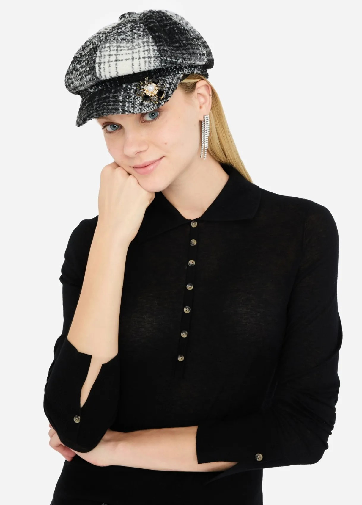 Liu Jo Casquette à avec broche|Femme Bonnets