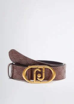 Liu Jo Ceinture en cuir avec logo|Femme Ceintures