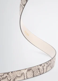 Liu Jo Ceinture python LaPuffy|Femme Ceintures