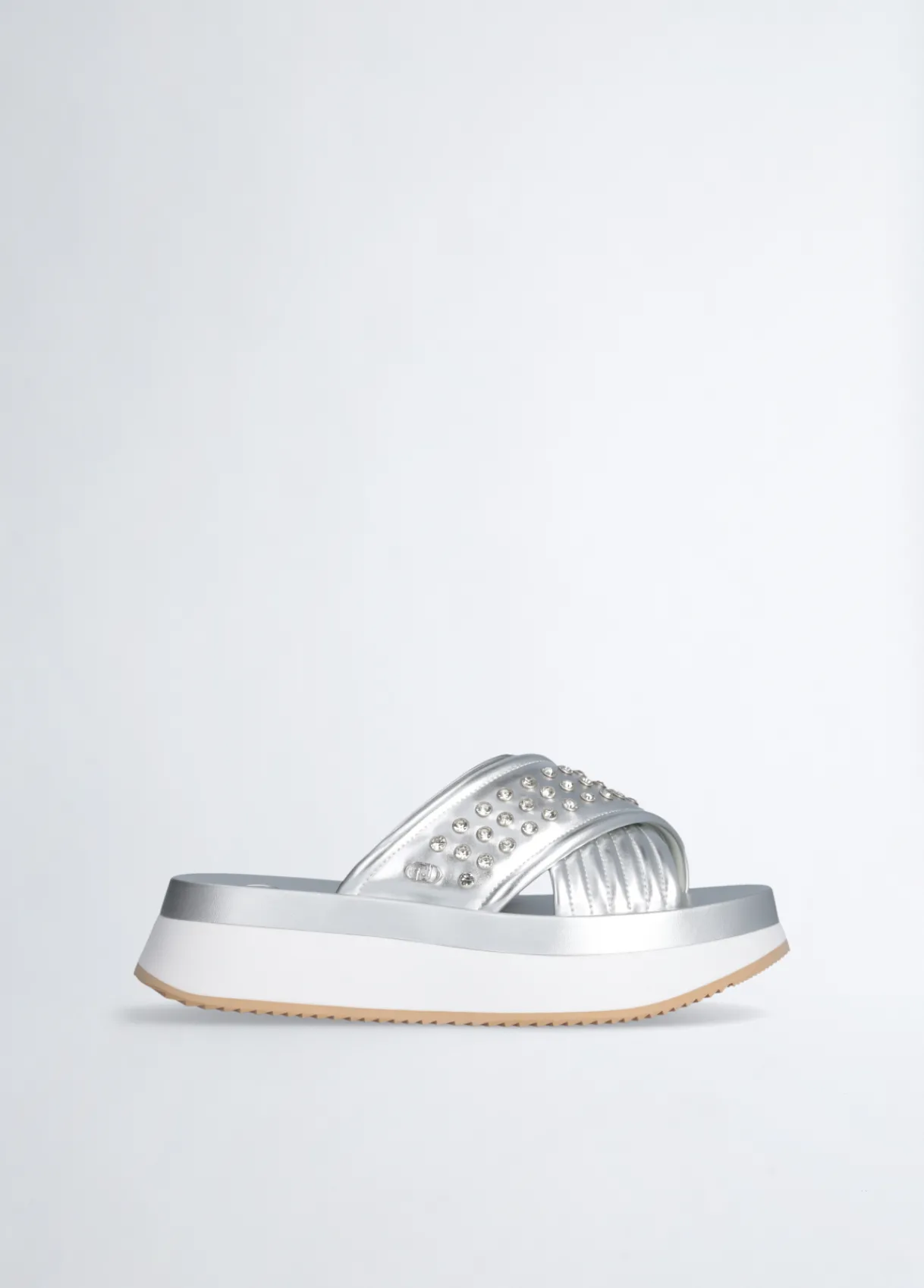 Liu Jo Chaussons compensés avec clous|Femme Mocassins