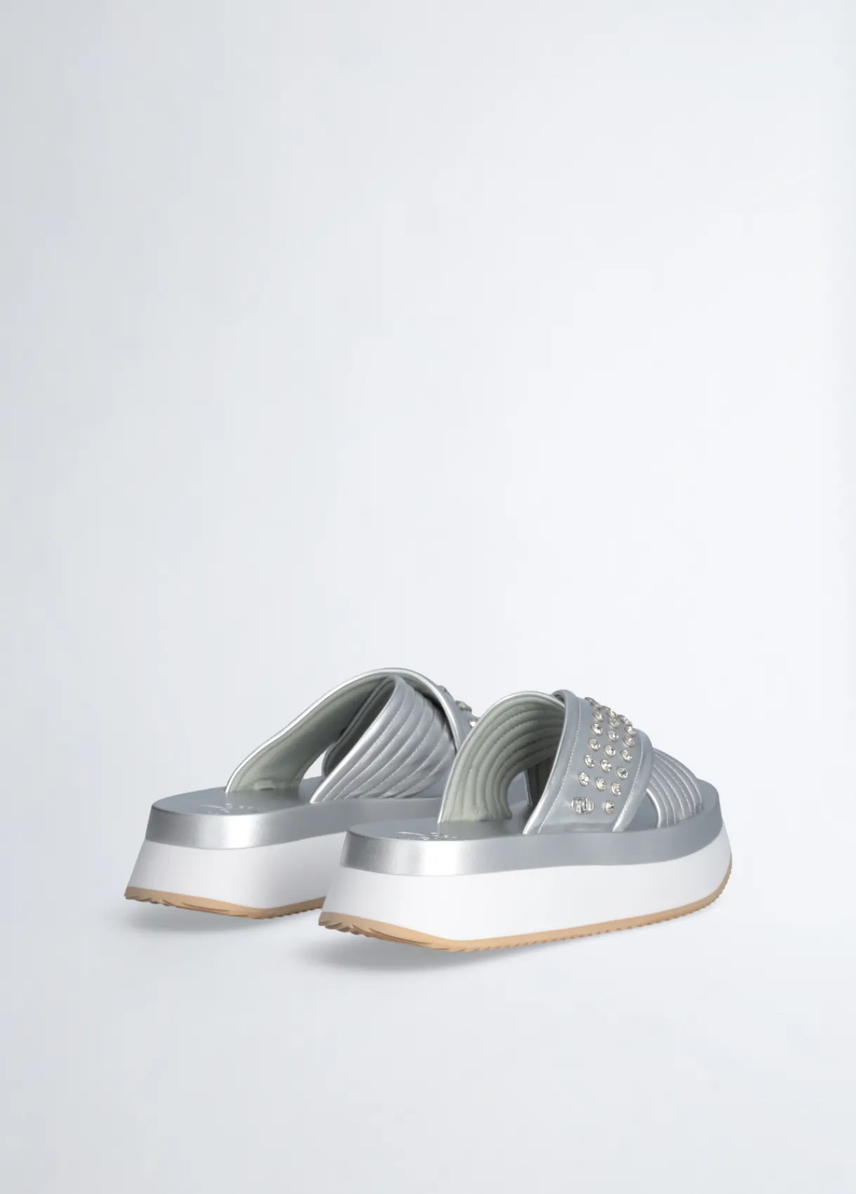 Liu Jo Chaussons compensés avec clous|Femme Mocassins