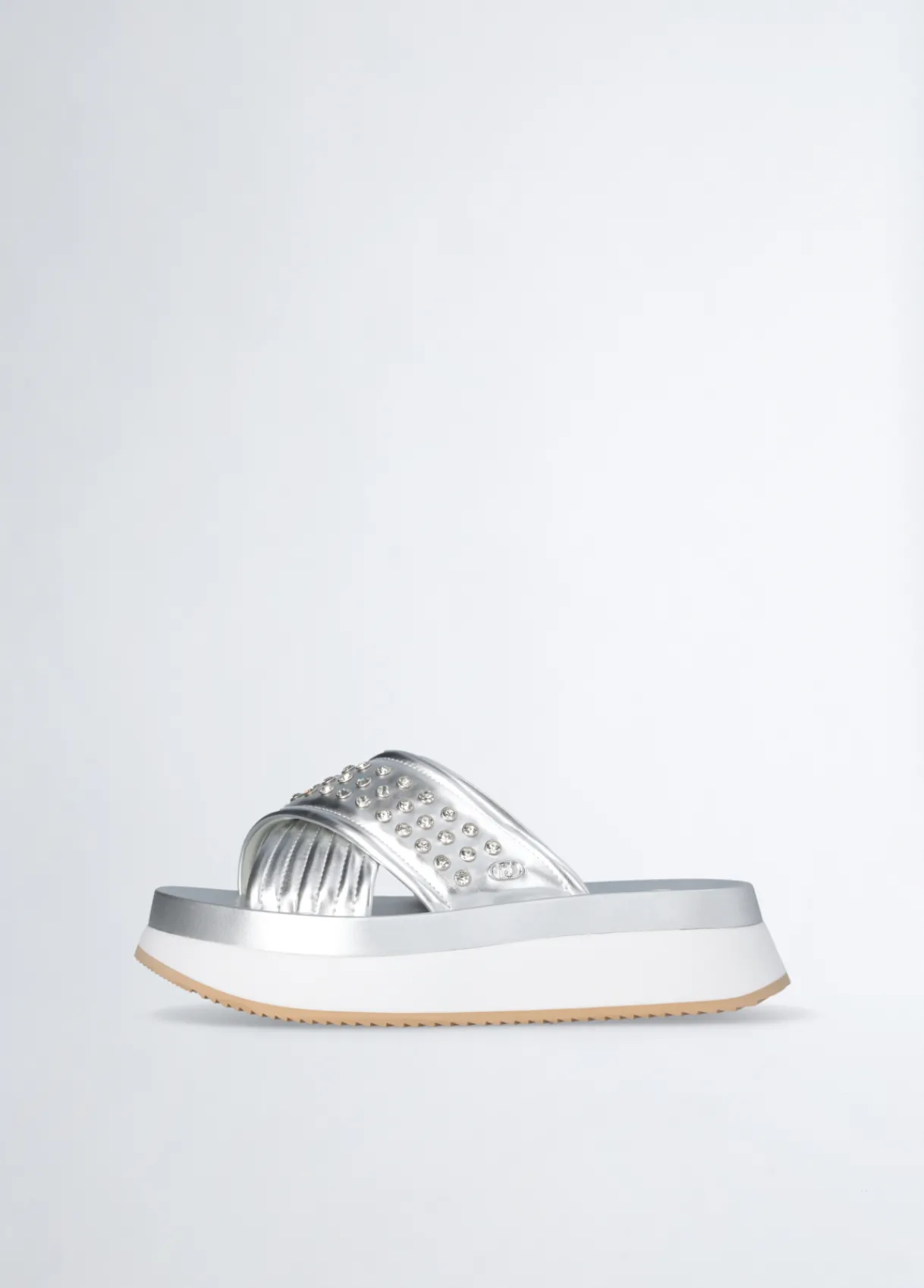 Liu Jo Chaussons compensés avec clous|Femme Mocassins