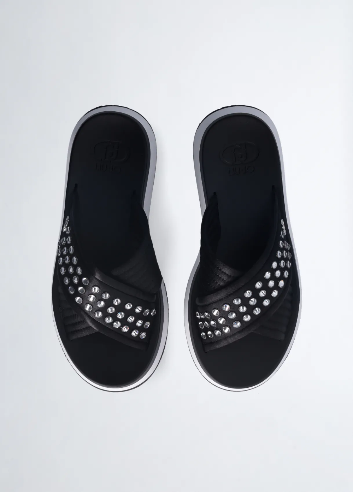 Liu Jo Chaussons compensés avec clous|Femme Mocassins