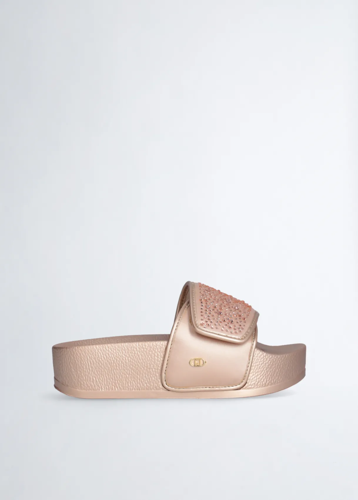Liu Jo Chaussons compensés avec strass|Femme Mocassins