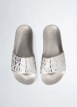 Liu Jo Chaussons compensés effet lamé|Femme Mocassins