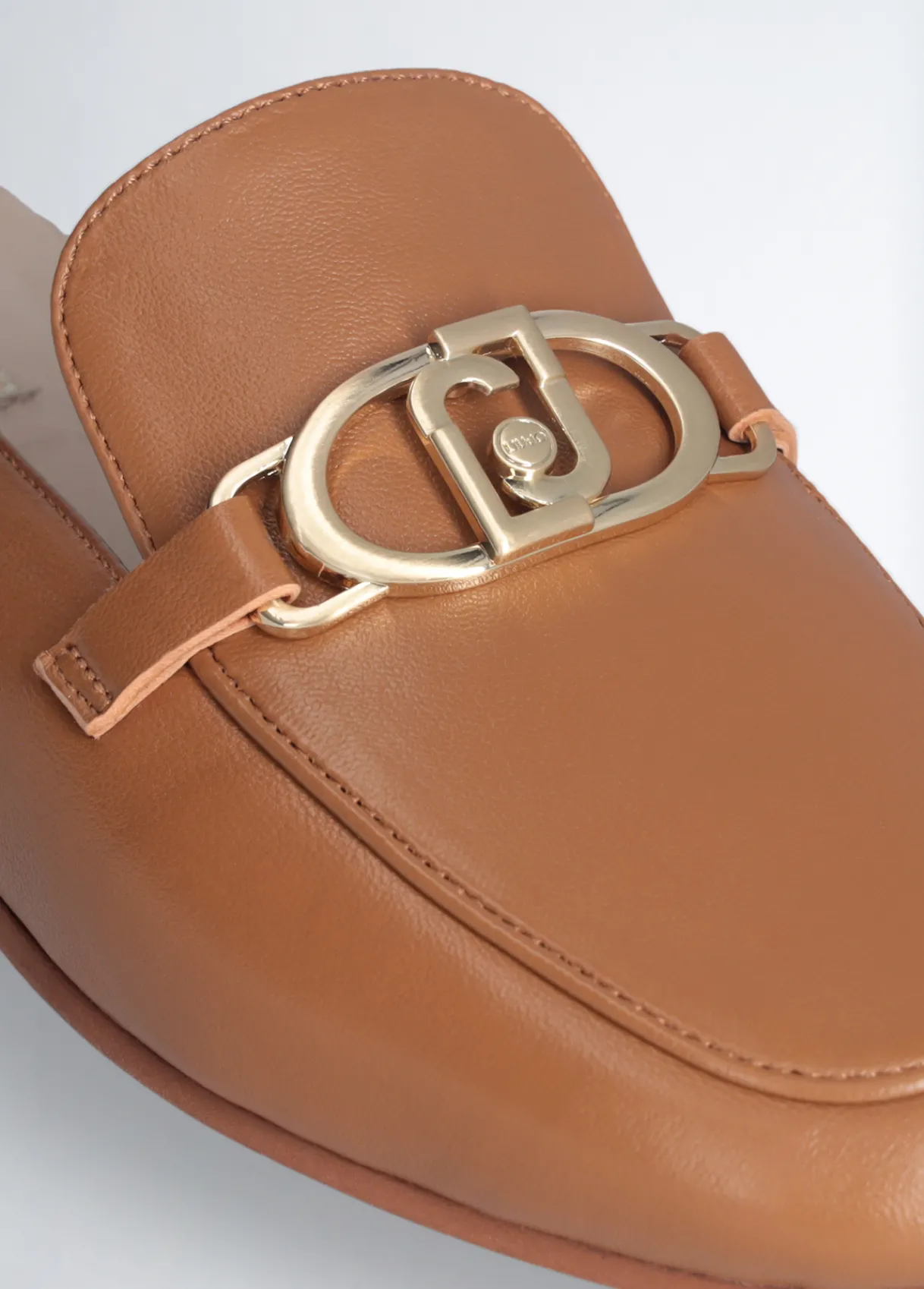 Liu Jo Chaussons en cuir avec logo|Femme Mocassins