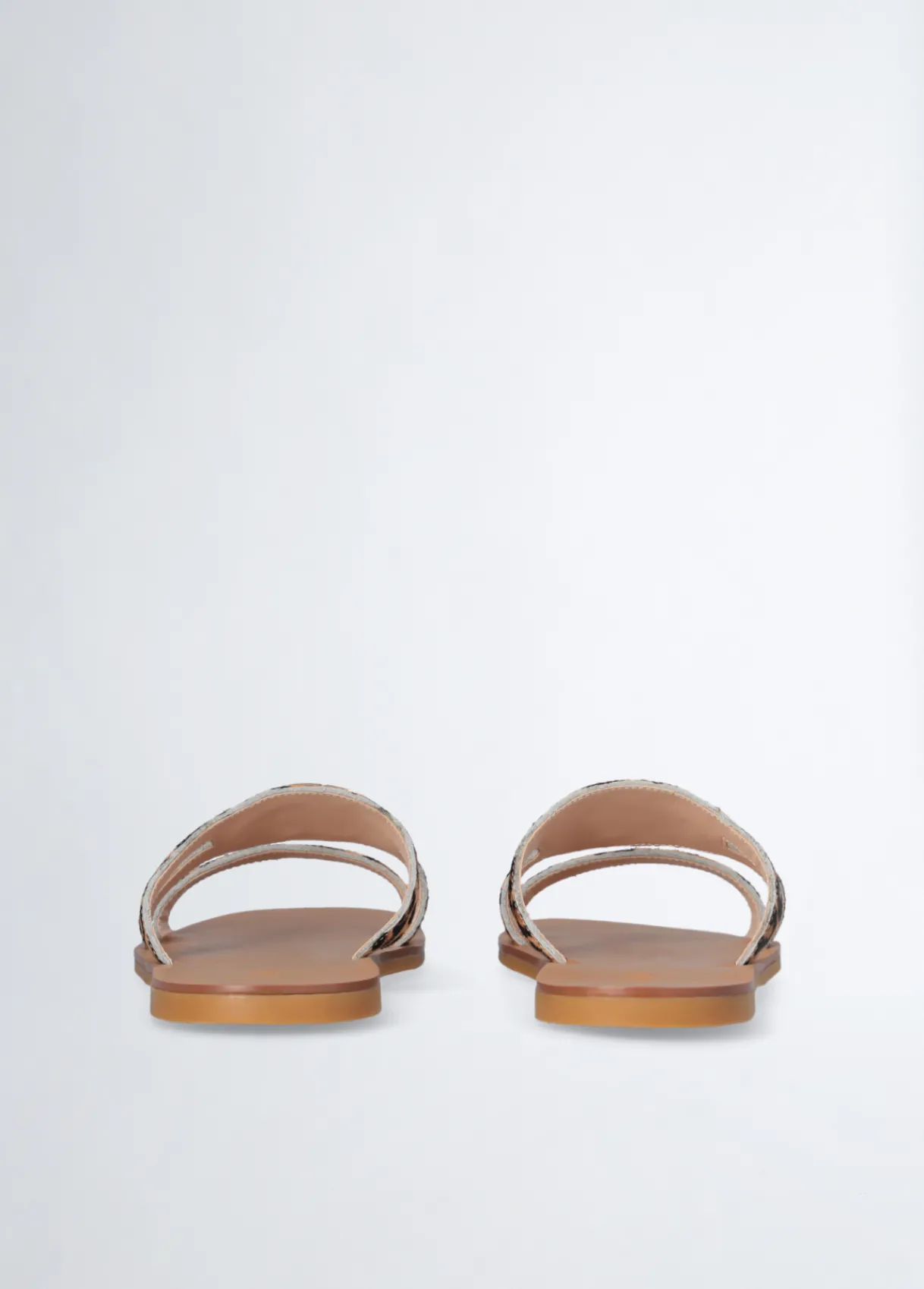 Liu Jo Chaussons plats en cuir cavallino|Femme Mocassins|Sandales