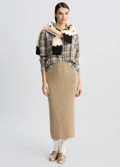 Liu Jo Chemise à carreaux avec broderies bijoux|Femme Chemises Et Blouses