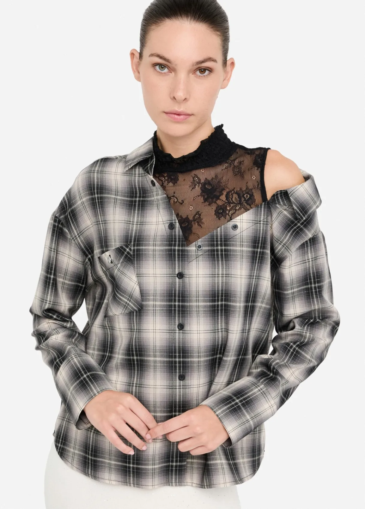 Liu Jo Chemise à avec dentelle|Femme Chemises Et Blouses
