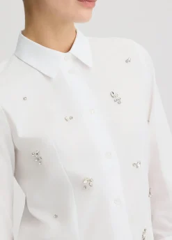 Liu Jo Chemise avec broderies de pierres|Femme Chemises Et Blouses