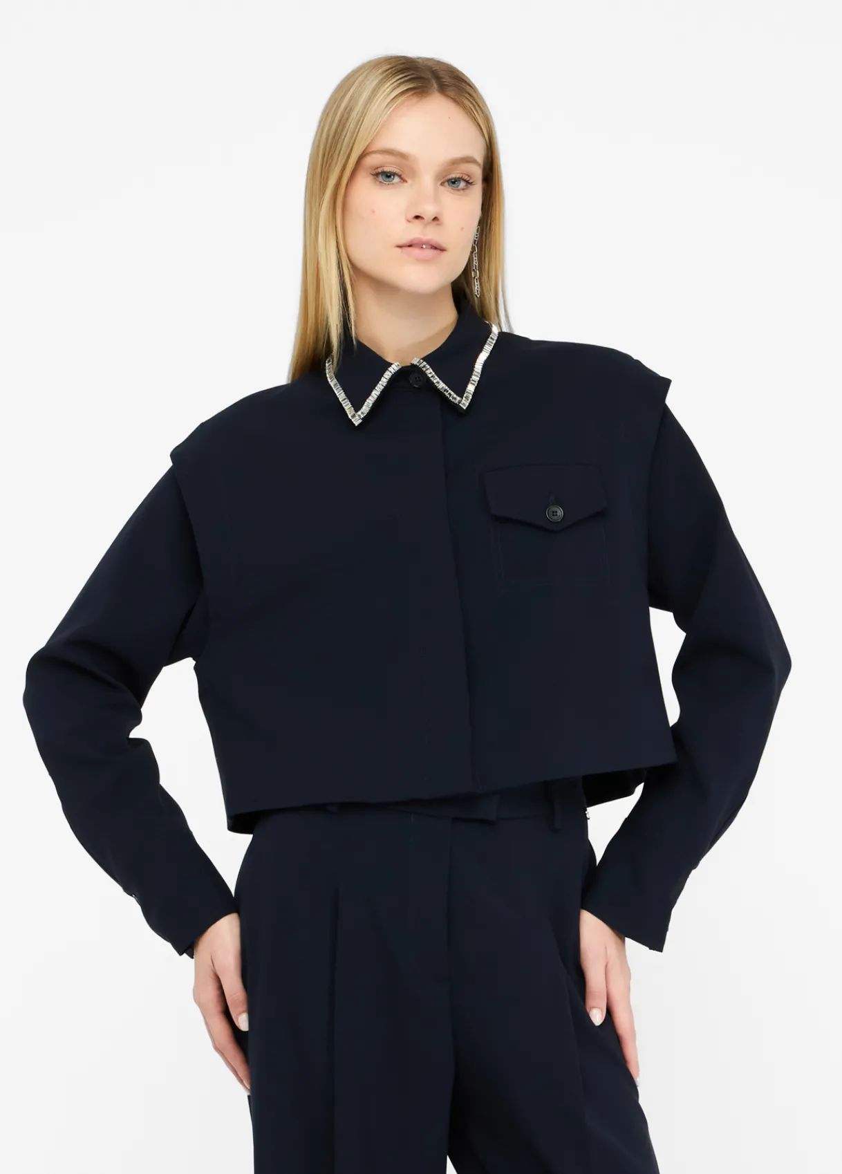 Liu Jo Chemise avec strass|Femme Chemises Et Blouses