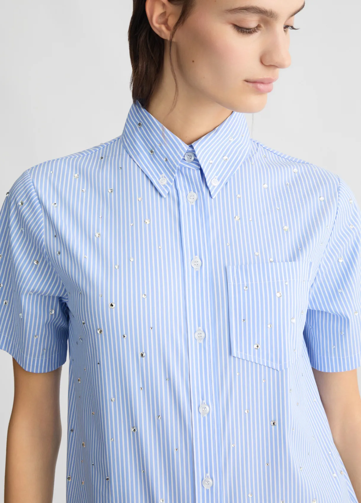 Liu Jo Chemise boxy à rayures|Femme Chemises Et Blouses