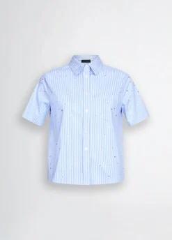 Liu Jo Chemise boxy à rayures|Femme Chemises Et Blouses