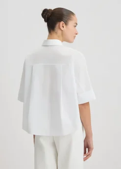 Liu Jo Chemise boxy en coton|Femme Chemises Et Blouses