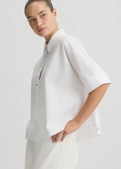Liu Jo Chemise boxy en coton|Femme Chemises Et Blouses