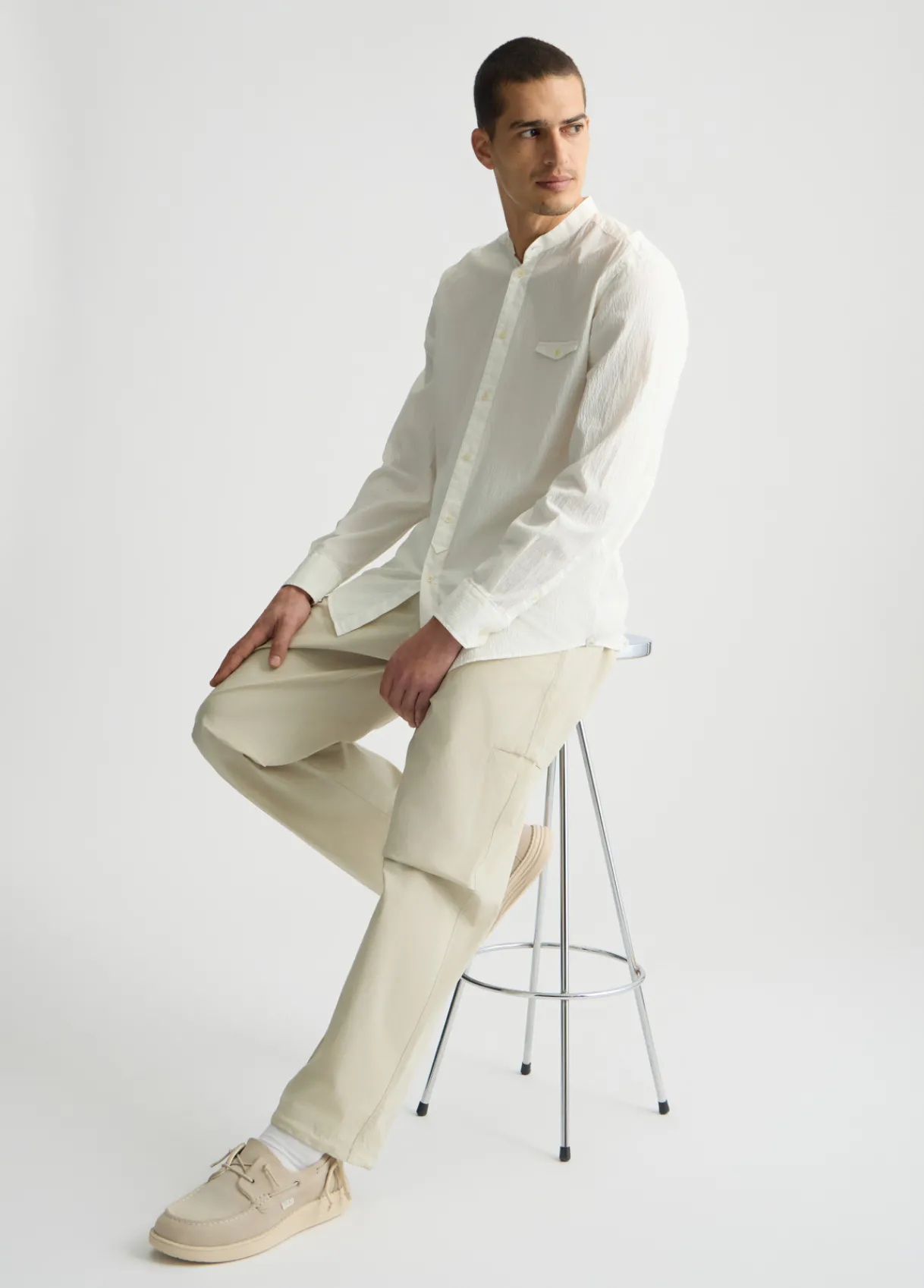 Liu Jo Chemise Col Mandarin|Homme Chemises