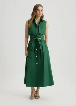 Liu Jo Chemise cropped avec nœud|Femme Chemises Et Blouses