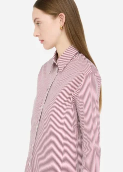 Liu Jo Chemise en coton à rayures avec top|Femme Chemises Et Blouses