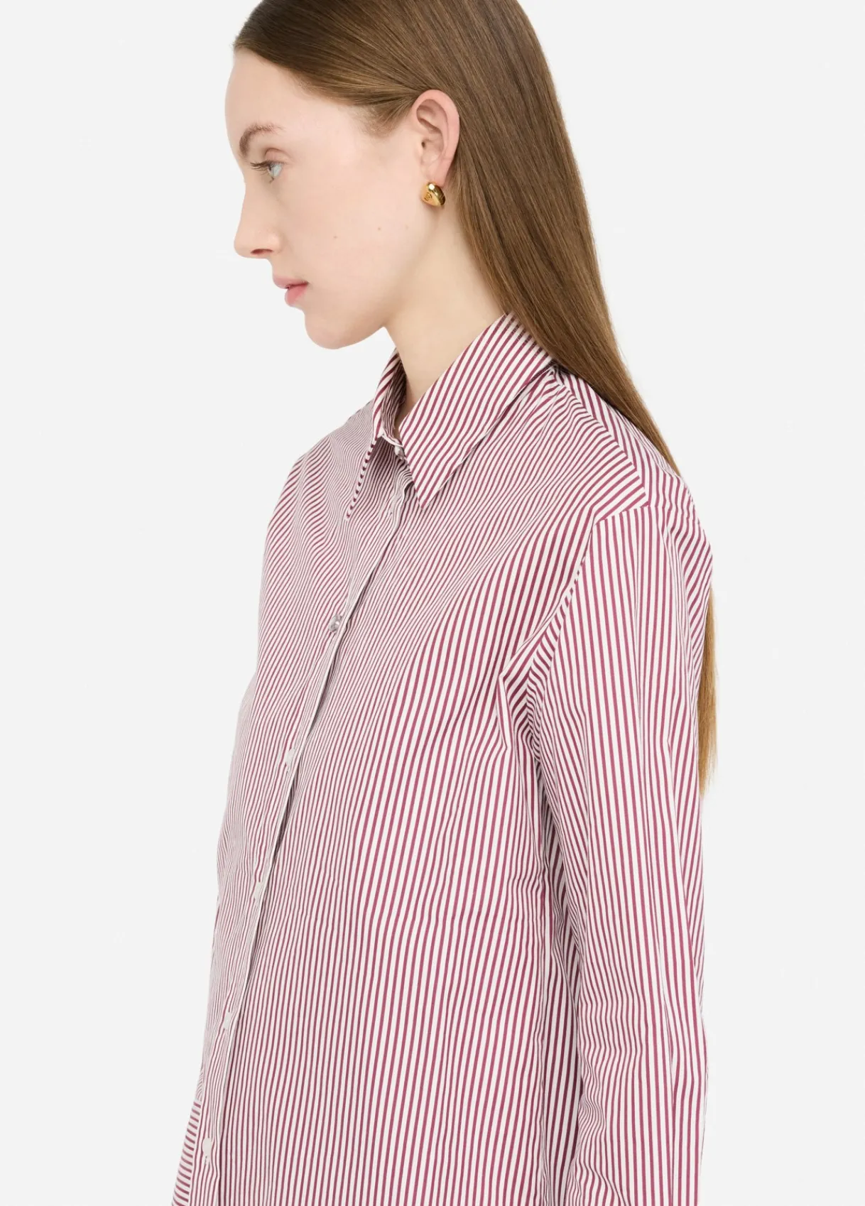 Liu Jo Chemise en coton à rayures avec top|Femme Chemises Et Blouses