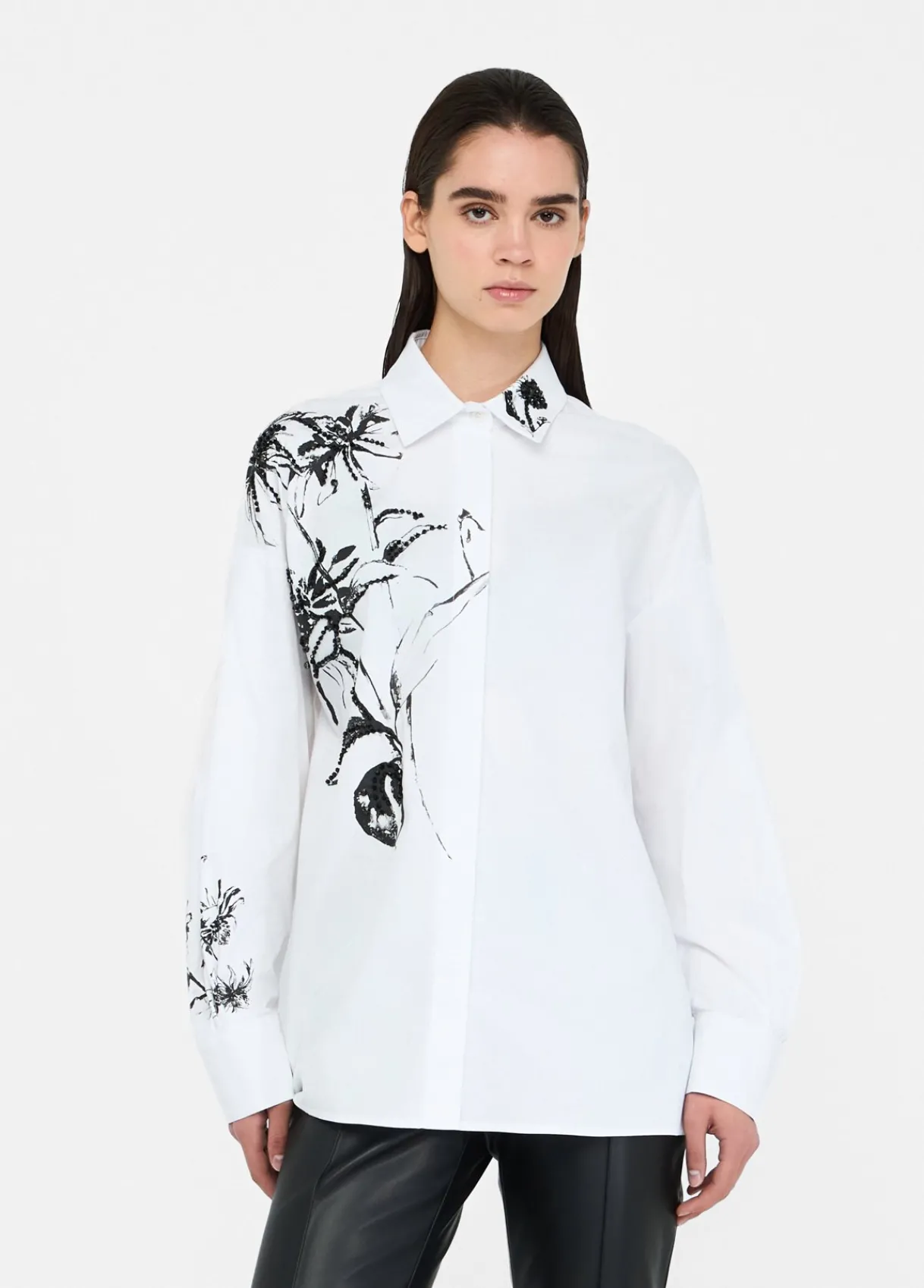 Liu Jo Chemise en coton avec imprimé|Femme Chemises Et Blouses