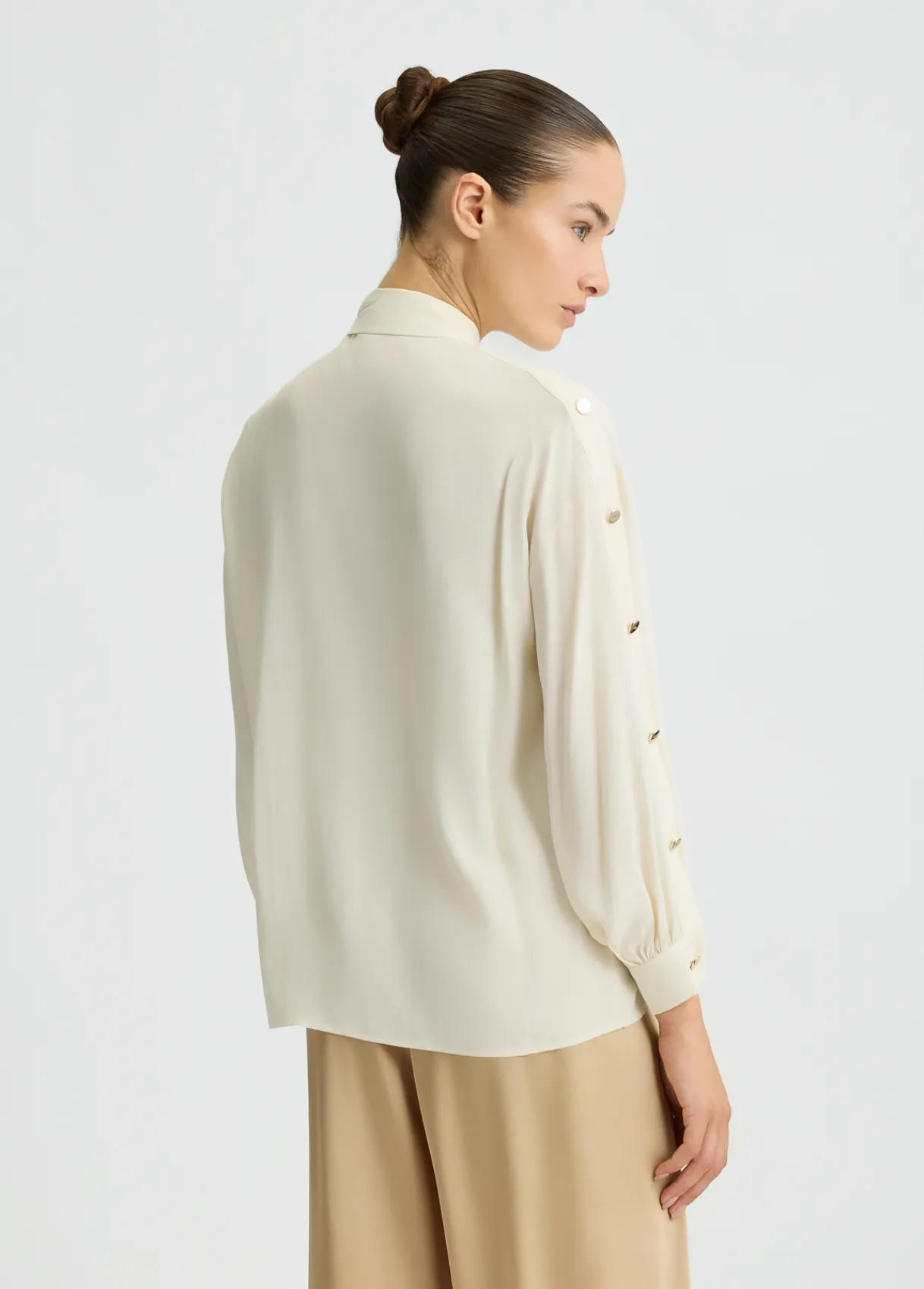 Liu Jo Chemise en crêpe de Chine|Femme Chemises Et Blouses