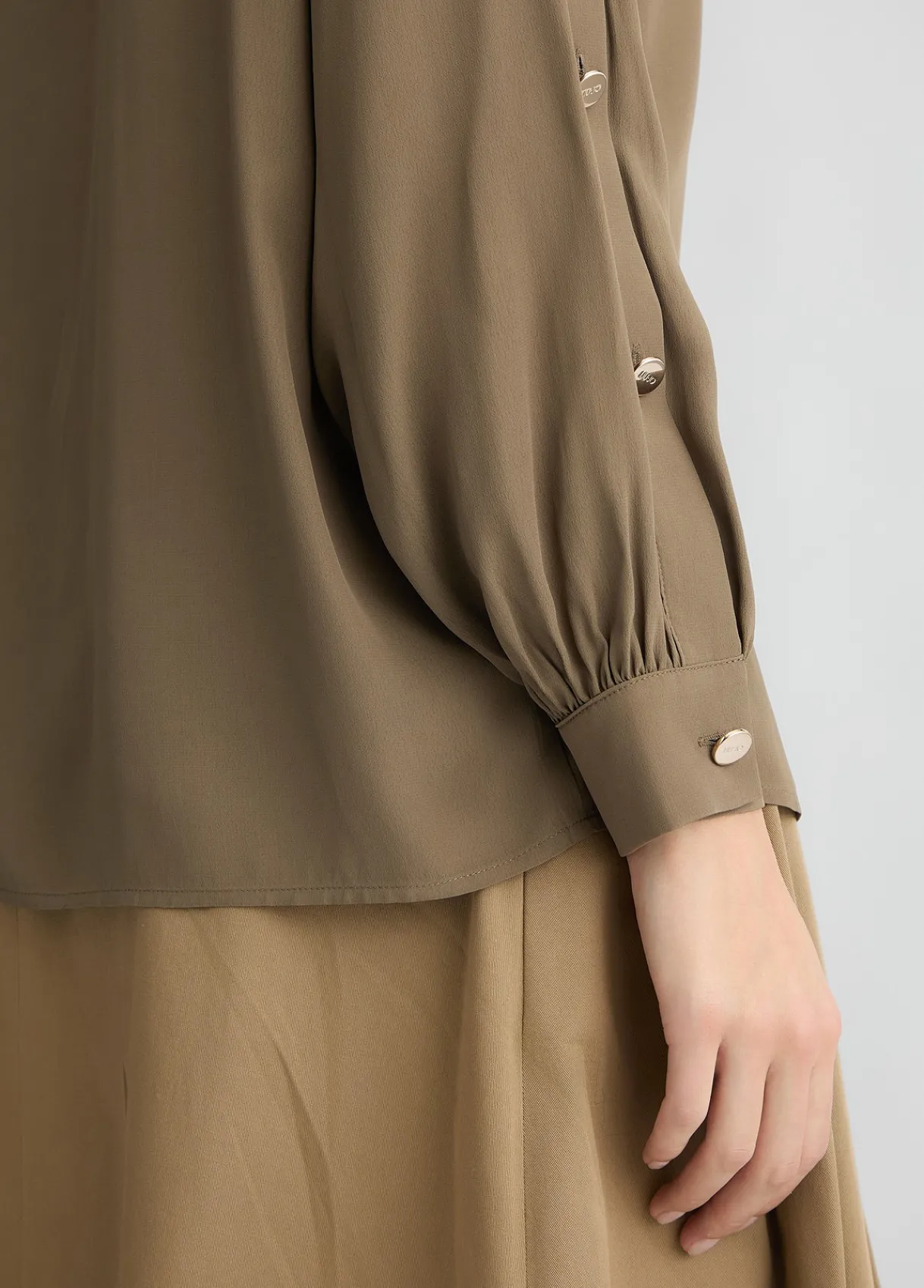 Liu Jo Chemise en crêpe de Chine|Femme Chemises Et Blouses